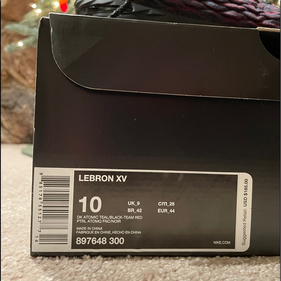 LeBron 15 “New Heights” size 10